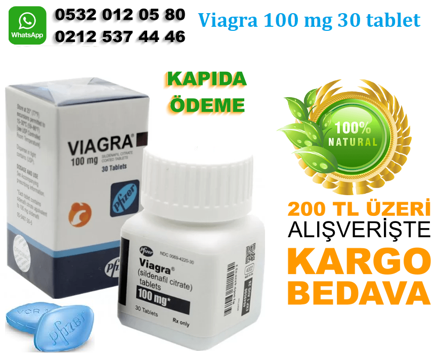 Viagra 100 mg 30'lu tablet